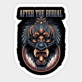 AFTER THE BURIAL BAND Sticker